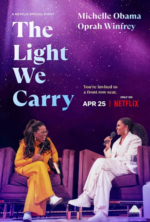 Poster phim Ánh sáng ta mang: Michelle Obama và Oprah Winfrey trên Phim M?i