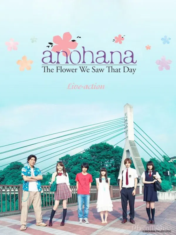 Poster phim Anohana: Đoá hoa ngày ấy ta cùng ngắm trên Phim M?i