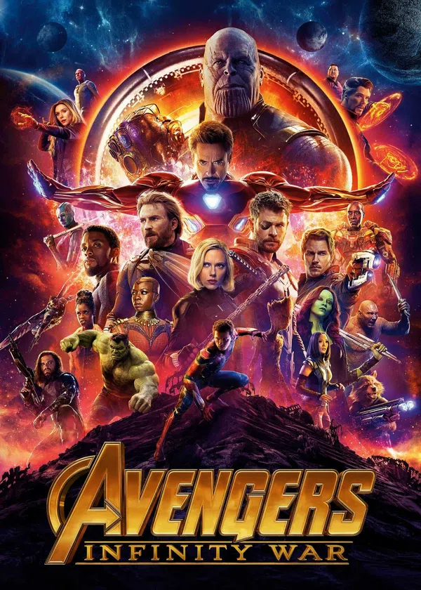 Poster phim Avengers: Cuộc Chiến Vô Cực trên Phim M?i