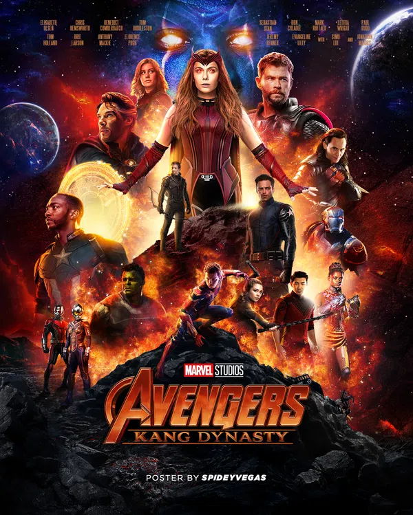 Poster phim Avengers: Triều Đại của Kang trên Phim M?i