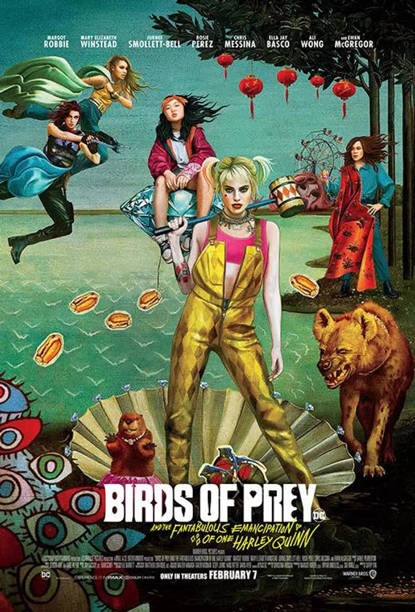 Poster phim Birds of Prey: Cuộc Lột Xác Huy Hoàng Của Harley Quinn trên Phim M?i