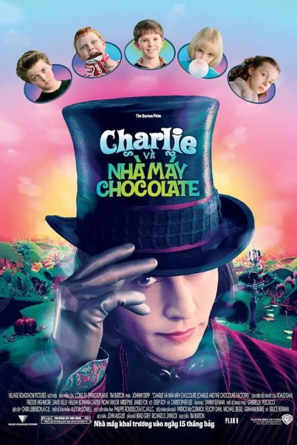 Poster phim Charlie và Nhà Máy Sôcôla trên Phim M?i