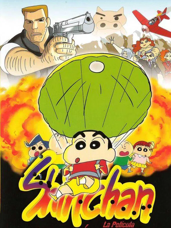 Poster phim Crayon Shin-chan : Chiến Tranh Chớp Nhoáng ! Phi Vụ Bí Mật Của "Móng Lợn" trên Phim M?i