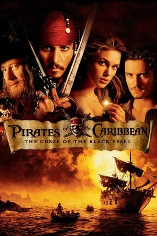 Poster phim Cướp Biển Vùng Caribbean 1: Lời Nguyền Tàu Ngọc Trai Đen trên Phim M?i