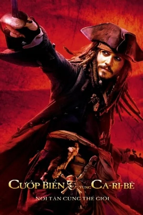 Poster phim Cướp Biển Vùng Caribbean 3: Nơi Tận Cùng Thế Giới trên Phim M?i