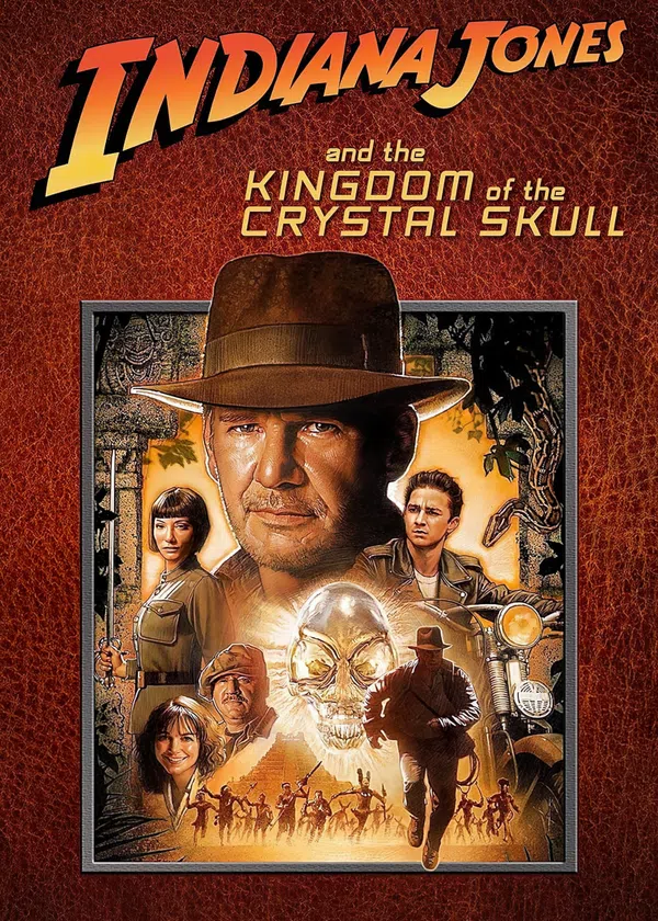 Poster phim Indiana Jones Và Vương Quốc Của Hộp Sọ Pha Lê trên Phim M?i