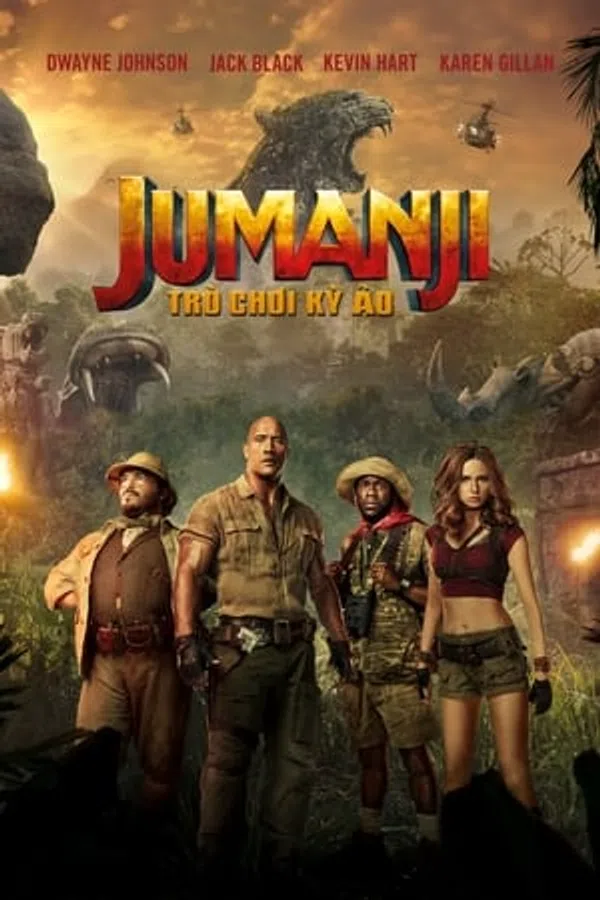 Poster phim Jumanji: Trò Chơi Kỳ Ảo trên Phim M?i