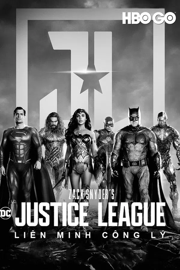 Poster phim Liên Minh Công Lý của Zack Snyder trên Phim M?i