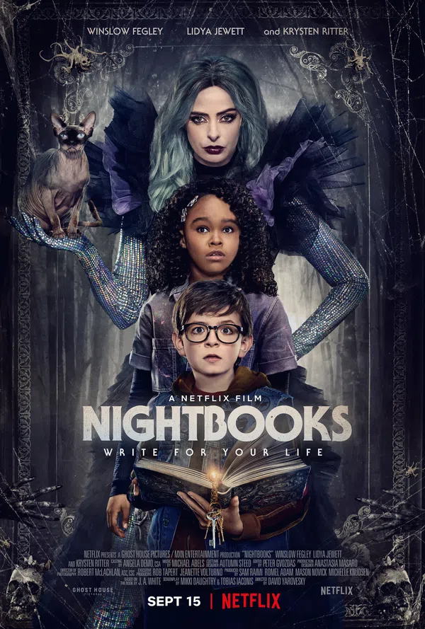Poster phim Nightbooks: Chuyện kinh dị đêm nay trên Phim Mới