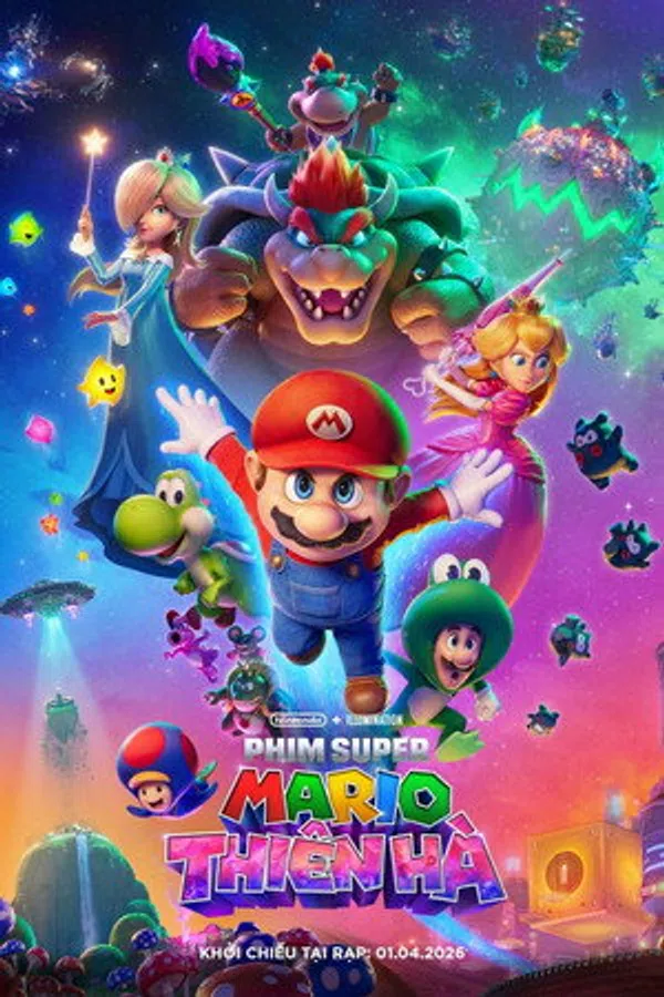 Poster phim Phim Super Mario Thiên Hà trên Phim M?i