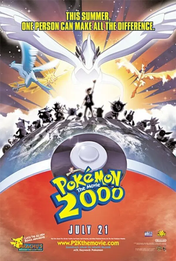 Poster phim Pokemon Movie 2: Sự Bùng Nổ Của Lugia Huyền Thoại trên Phim Mới