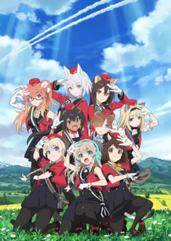 Poster phim Renmei Kuugun Koukuu Mahou Ongakutai Luminous Witches trên Phim M?i