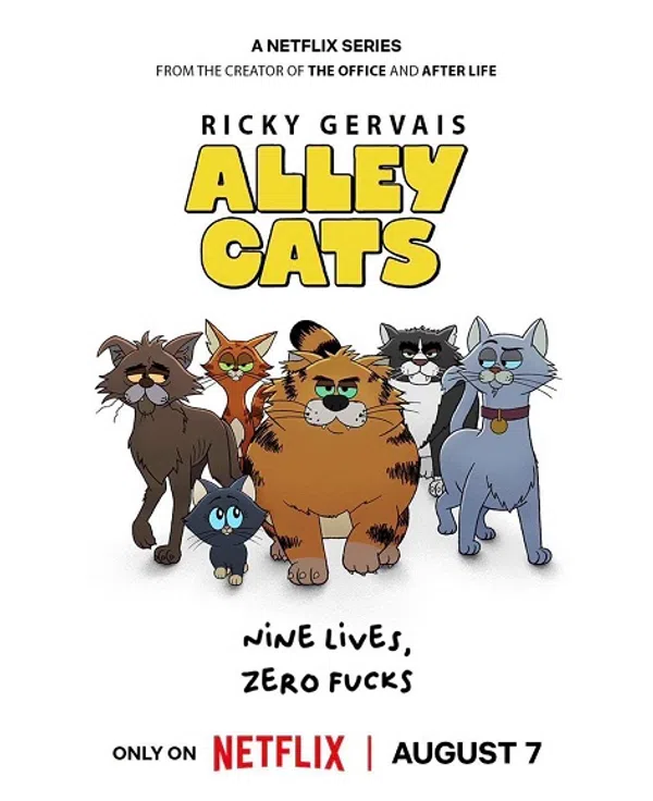 Poster phim Ricky Gervais: Mèo Hoang Đô Thị trên Phim M?i