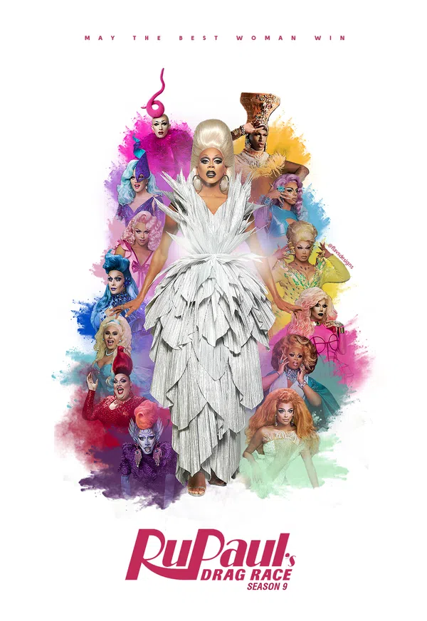 Poster phim Rupaul's Drag Race - Cuộc chiến giày cao gót (Phần 9) trên Phim Mới