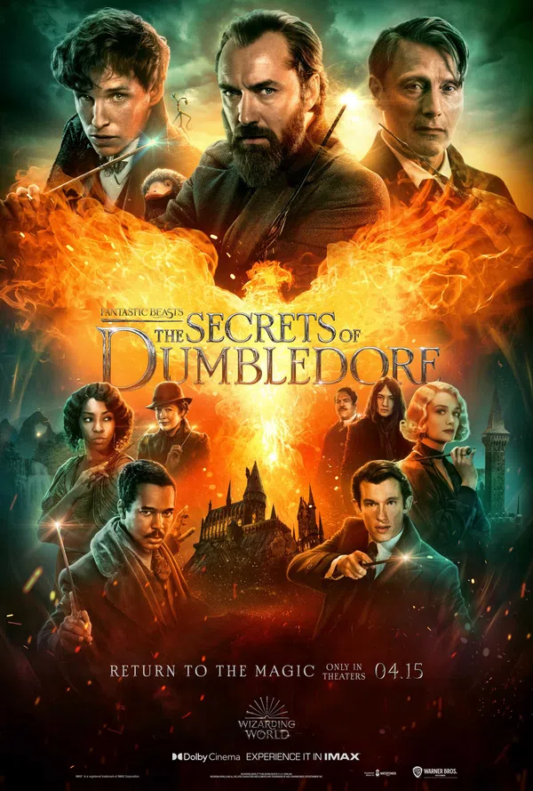 Poster phim Sinh Vật Huyền Bí: Những Bí Mật Của Thầy Dumbledore trên Phim M?i