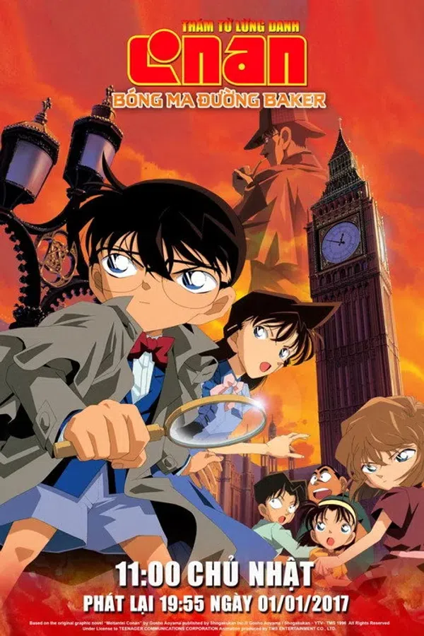 Poster phim Thám Tử Lừng Danh Conan: Bóng Ma Đường Baker trên Phim M?i