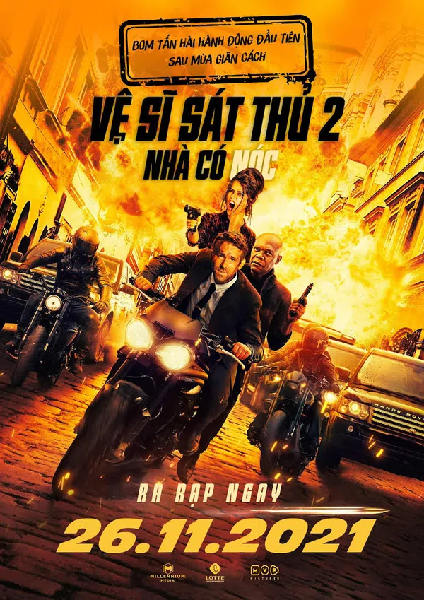 Poster phim Vệ Sĩ Sát Thủ 2: Nhà Có Nóc trên Phim M?i
