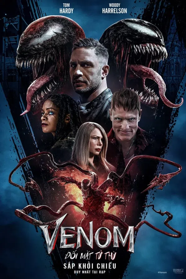 Poster phim Venom: Đối Mặt Tử Thù trên Phim M?i