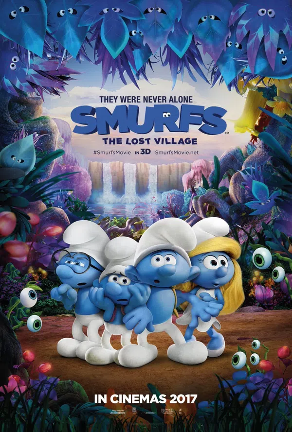 Poster phim Xì Trum: Ngôi Làng Kỳ Bí trên Phim M?i